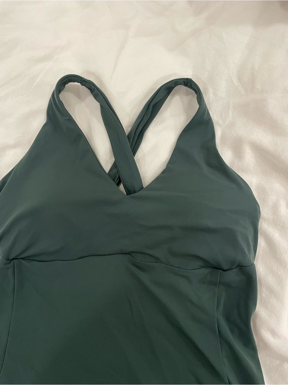 all in motion dark green tennis mini dress - Picture 2 of 5